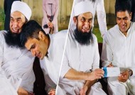 Arshad Nadeem会见了Tariq Jamil，获得了50万卢比的现金奖励